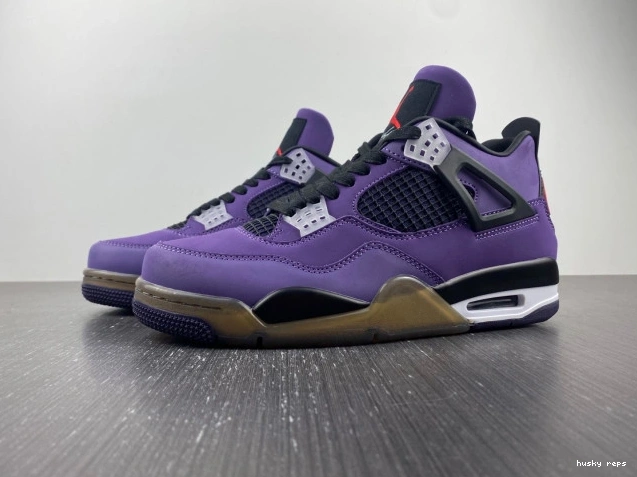 Husky Jordan (Friends Scott 766296 Travis Family) and 4 Purple Retro LN4 0726